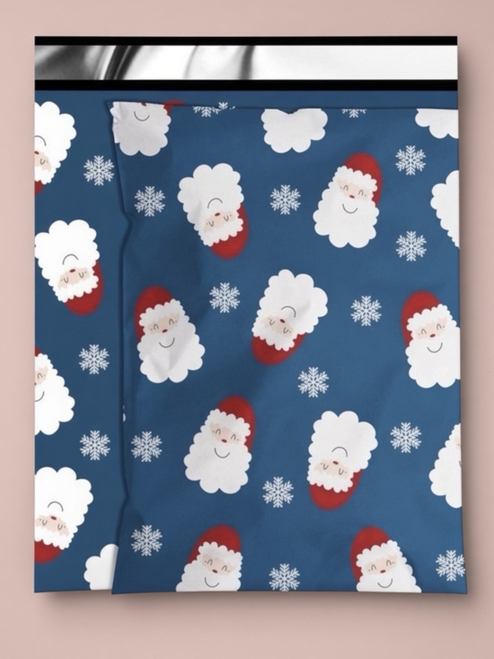 (10) 6x9 Christmas Poly Mailers